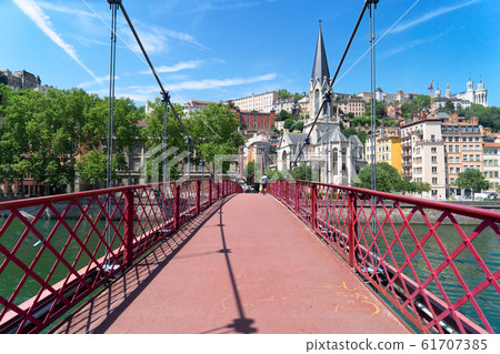 Lyon, France in a beautiful summer day Lyon, France in a beautiful summer day 61707385