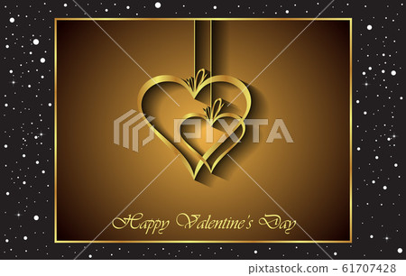 Valentine day background. 61707428