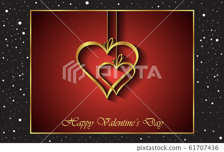 Valentine day background. 61707436