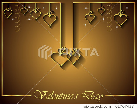 Valentine day background. 61707438