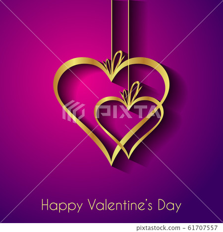 Valentine day background. 61707557