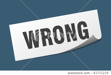 wrong sticker. wrong square sign. wrong. peeler 61711219