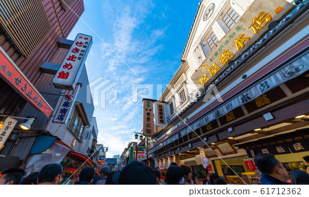 Kawasaki cityscape in Japan: view of Kawasaki Daishi Nakamise 61712362