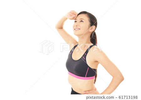 A healthy woman 61713198