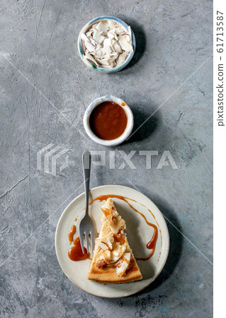 Piece of cheesecake Piece of cheesecake 61713587