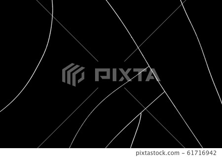 Art of wrinkles and cracks of glass caused by smashing and falling bumps. isolated on black background, Art of wrinkles and cracks of glass caused by smashing and falling bumps. isolated on black background, 61716942
