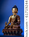 Gilded statue of Buddha Medicine 61719244