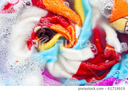 Blanket soak in powder detergent water Blanket soak in powder detergent water 61719919