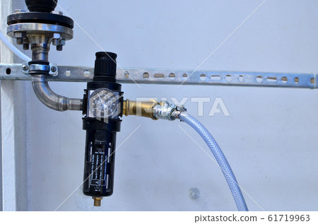 Water pressure sensor in the water supply system. 61719963