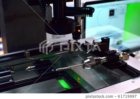 Touch Probes for Quality control on milling CNC machine. 61719997