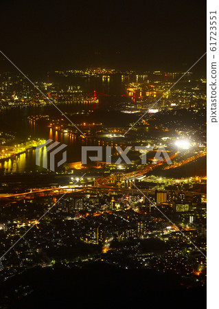 Night view from Shin Nihon 3 major night view Nishikurayama 61723551