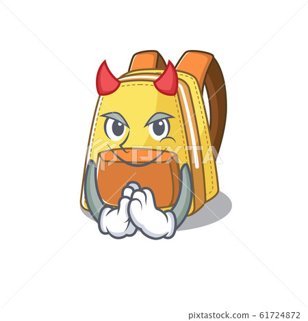 Devil kids school backpack Cartoon in character design Devil kids school backpack Cartoon in character design 61724872
