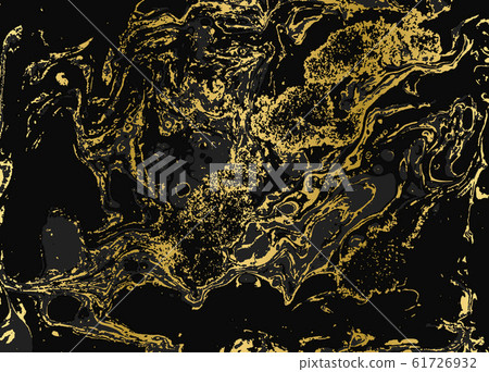 Black and white marbling pattern. Monochrome marble liquid texture. Black and white marbling pattern. Monochrome marble liquid texture. 61726932