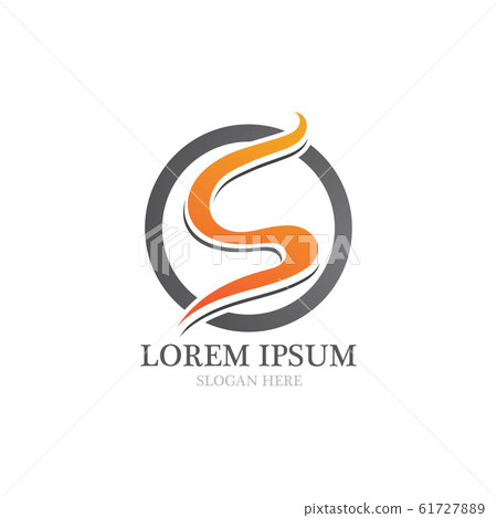 Business corporate S letter logo 61727889