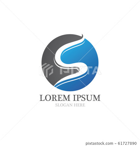 Business corporate S letter logo 61727890