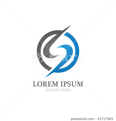 Business corporate S letter logo Business corporate S letter logo 61727905