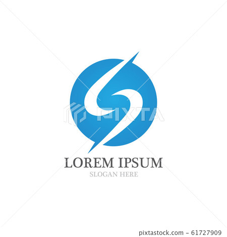 Business corporate S letter logo Business corporate S letter logo 61727909