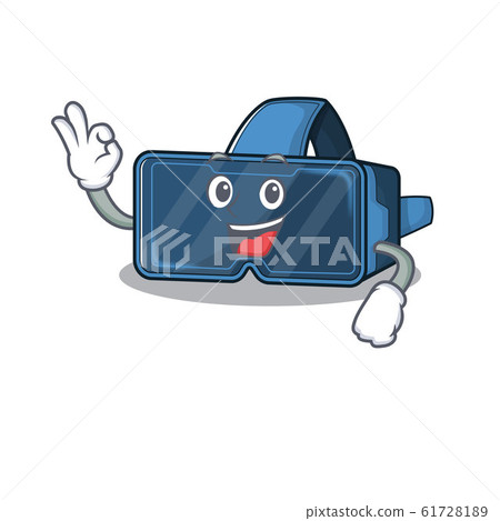 A picture of vr virtual reality making an Okay gesture 61728189