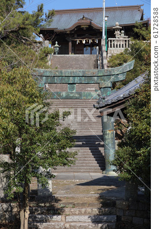 Kanonji-shi Kotohama Mountain top "Kotoko Hachimangu Shrine" 61728588