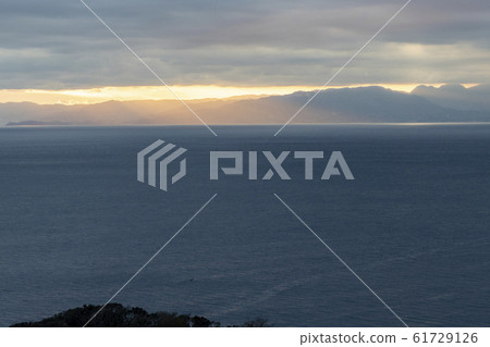 江之島夕陽#1的風景 江之島夕陽#1的風景 61729126