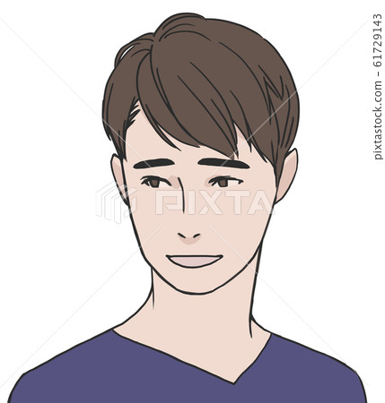 Adult man bitter laugh 61729143