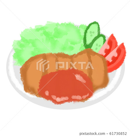 Chicken cutlet - Stock Illustration [61730852] - PIXTA