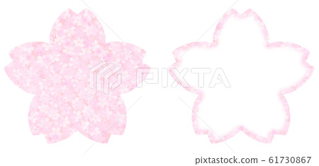 淺粉色櫻桃樹框架 淺粉色櫻桃樹框架 61730867