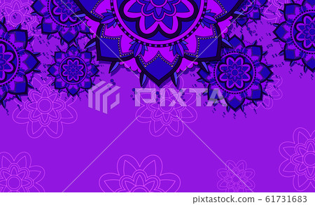 Background template with mandala designs Background template with mandala designs 61731683