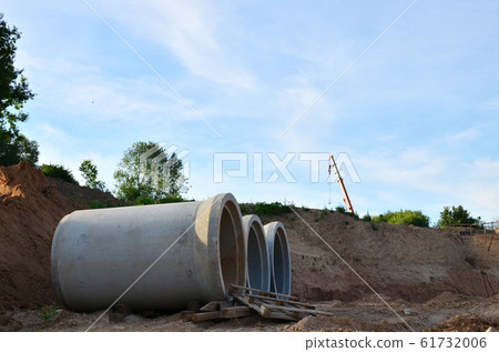 Laying or replacement of underground storm sewer 61732006