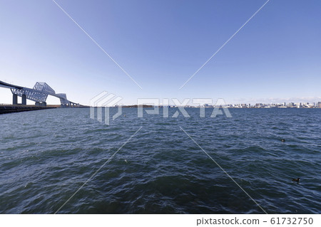 Gate Bridge and Third Port of Tokyo Port Gate Bridge and Third Port of Tokyo Port 61732750