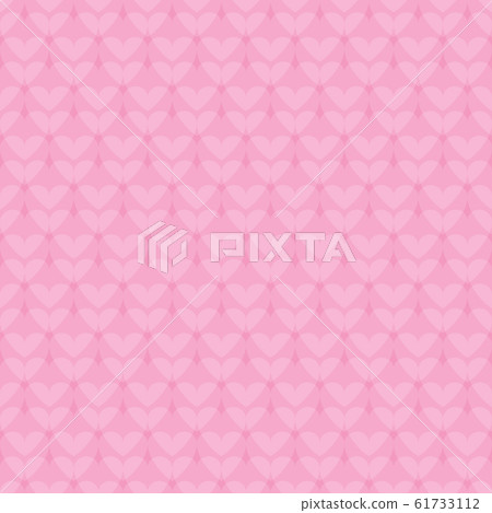 Heart pattern. Vector seamless romantic background Heart pattern. Vector seamless romantic background 61733112