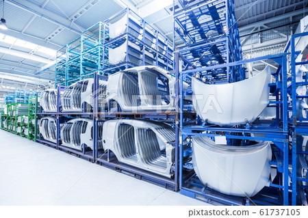 spare parts in a car plant 61737105