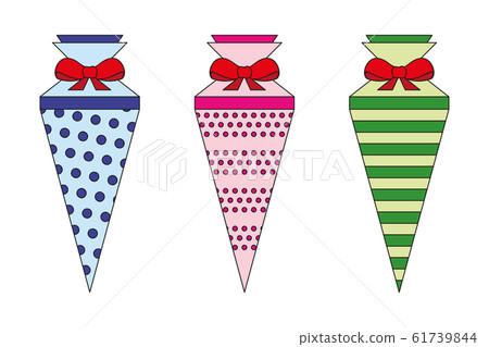 colorful pattern school cone set colorful pattern school cone set 61739844