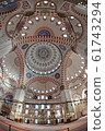  Şehzade Mosque ceiling Istanbul 61743294