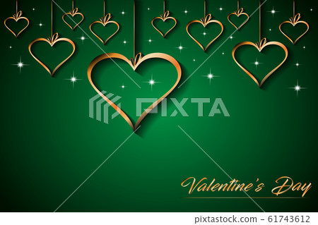 Valentine day background. 61743612