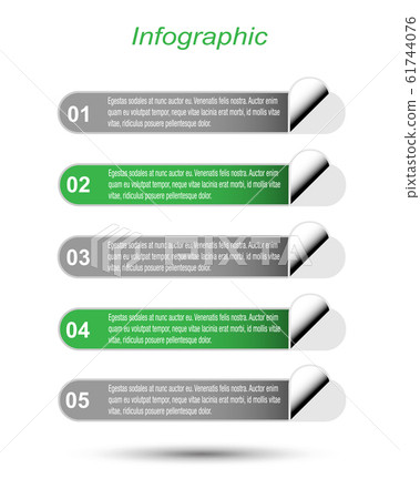 Info-graphic design template. Info-graphic design template. 61744076