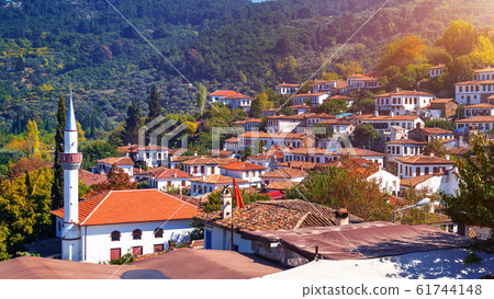 Sirince village in Izmir Province, Turkey. 61744148