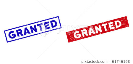 Grunge Granted Rectangle Watermarks 61746168