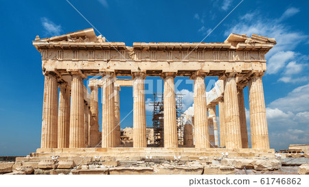 Parthenon on Acropolis, Athens, Greece. It is top 61746862