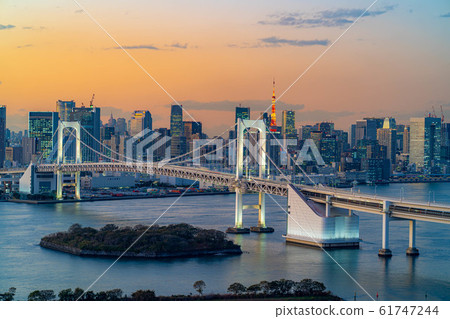 從八ita看到的彩虹橋的魔幻時刻[東京] 61747244