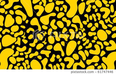 Leopard print. Animal skin pattern. Vector 61747446