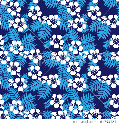 Hibiscus, south ocean, aloha pattern, seamless background Hibiscus, south ocean, aloha pattern, seamless background 61753121