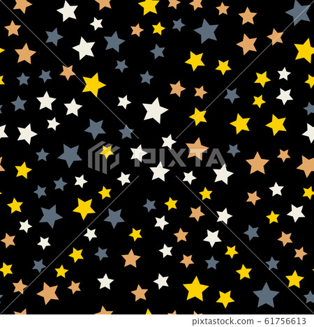 Star pattern. Seamless vector - Stock Illustration [61756613] - PIXTA
