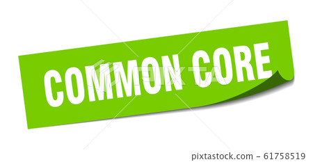 common core sticker. common core square sign. common core sticker. common core square sign. 61758519