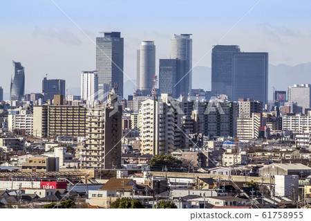 Aichi prefecture Nagoya city cityscape Aichi prefecture Nagoya city cityscape 61758955