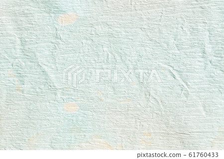 Old crumpled soft Blue with orange stained paper background texture Old crumpled soft Blue with orange stained paper background texture 61760433