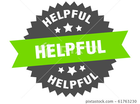 Be Helpful Label Examples helpful sign. helpful circular band label. round - Stock Illustration ...
