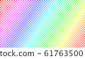 blur pixelizes on gradient multi color abstract background.blur square pattern on colorful background. 61763500