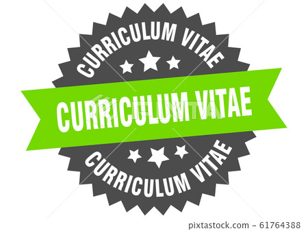 curriculum vitae sign. curriculum vitae circular curriculum vitae sign. curriculum vitae circular 61764388