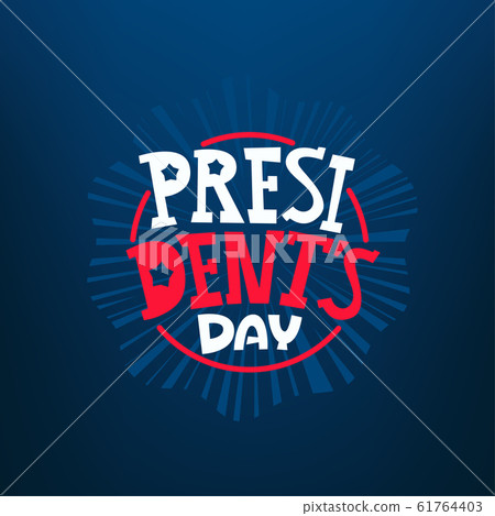 President`s day greeting card. Vector concept President`s day greeting card. Vector concept 61764403